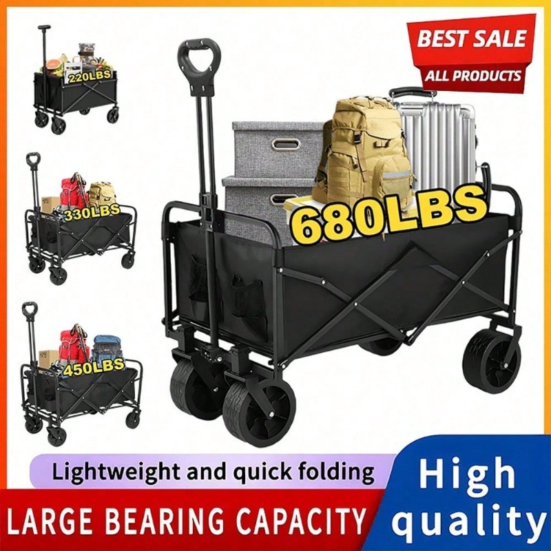 Gardening Tools Shop - Полностью складная тележка грузоподъемностью 220 фунтов/450