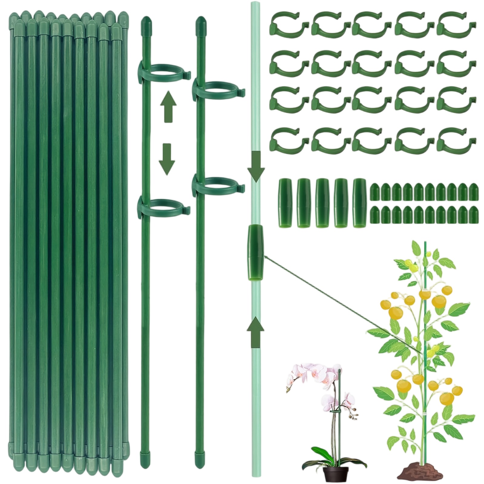 Gardening Tools Holder - Опоры для растений: регулируемые садовые колышки