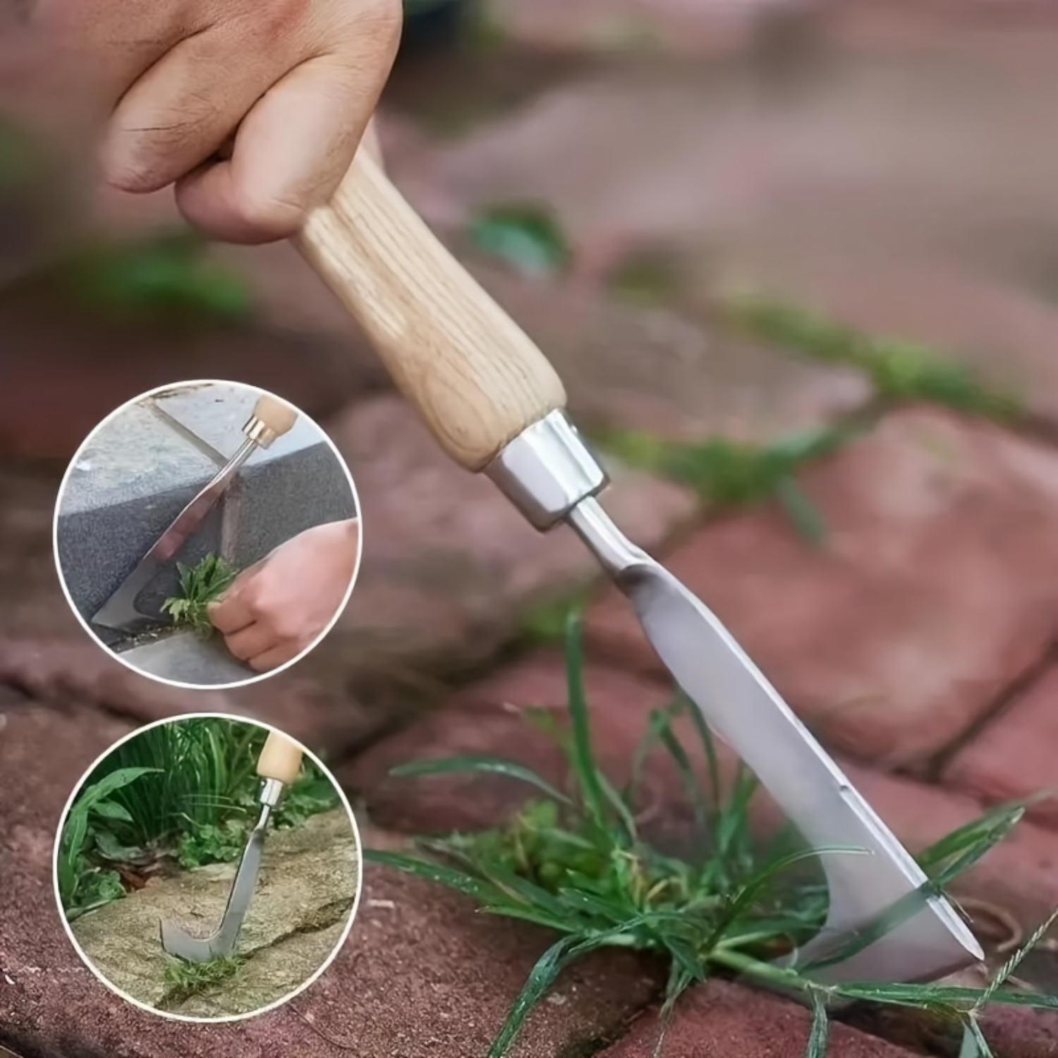 Gardening Hand Tools Yard - Инструмент для прополки зазоров из нержавеющей