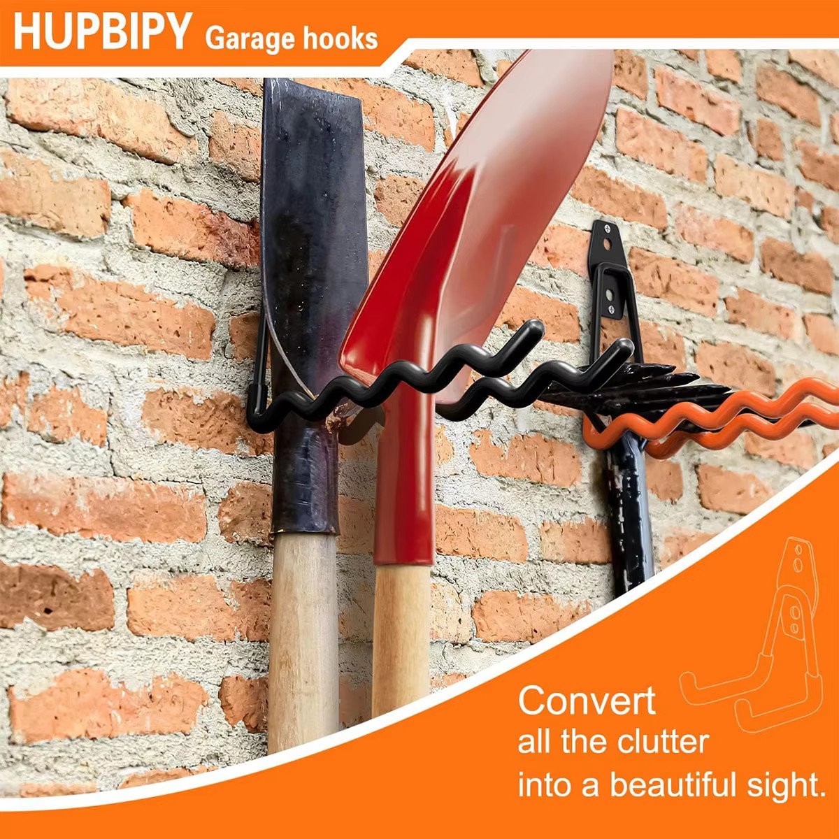 Крючки для хранения в гараже,  – обзор и цена Gardening Tools Holder