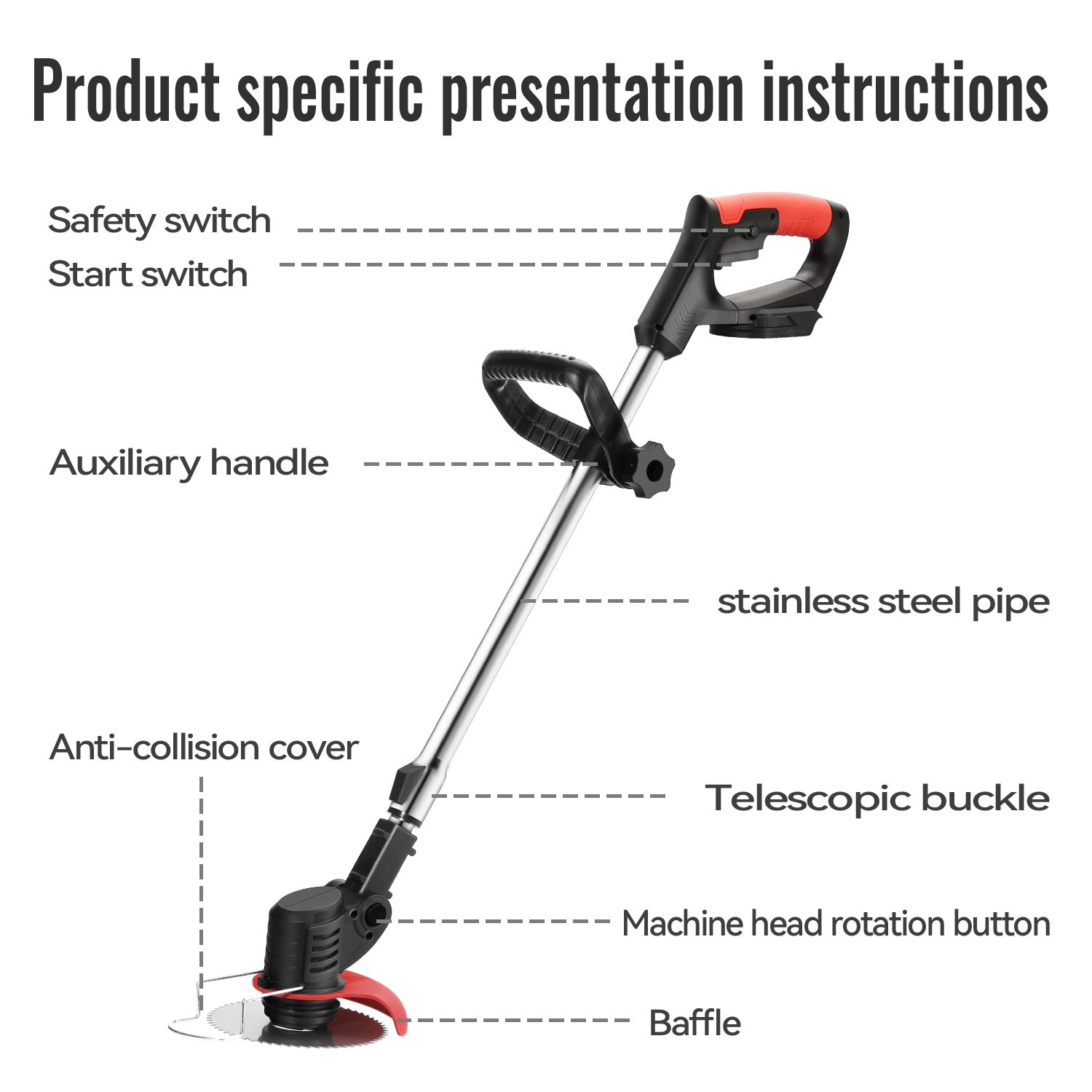 Аккумуляторный электрический т – обзор и цена Gardening Tools Grass Cutter