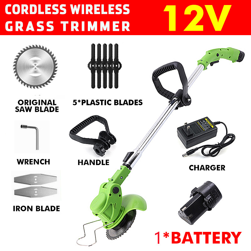 Мощный аккумуляторный литиевый – обзор и цена Gardening Tools Grass Cutter