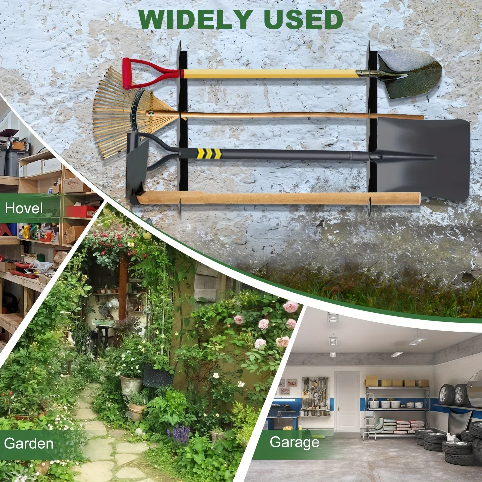 Настенный металлический держат – обзор и цена Gardening Tools Holder