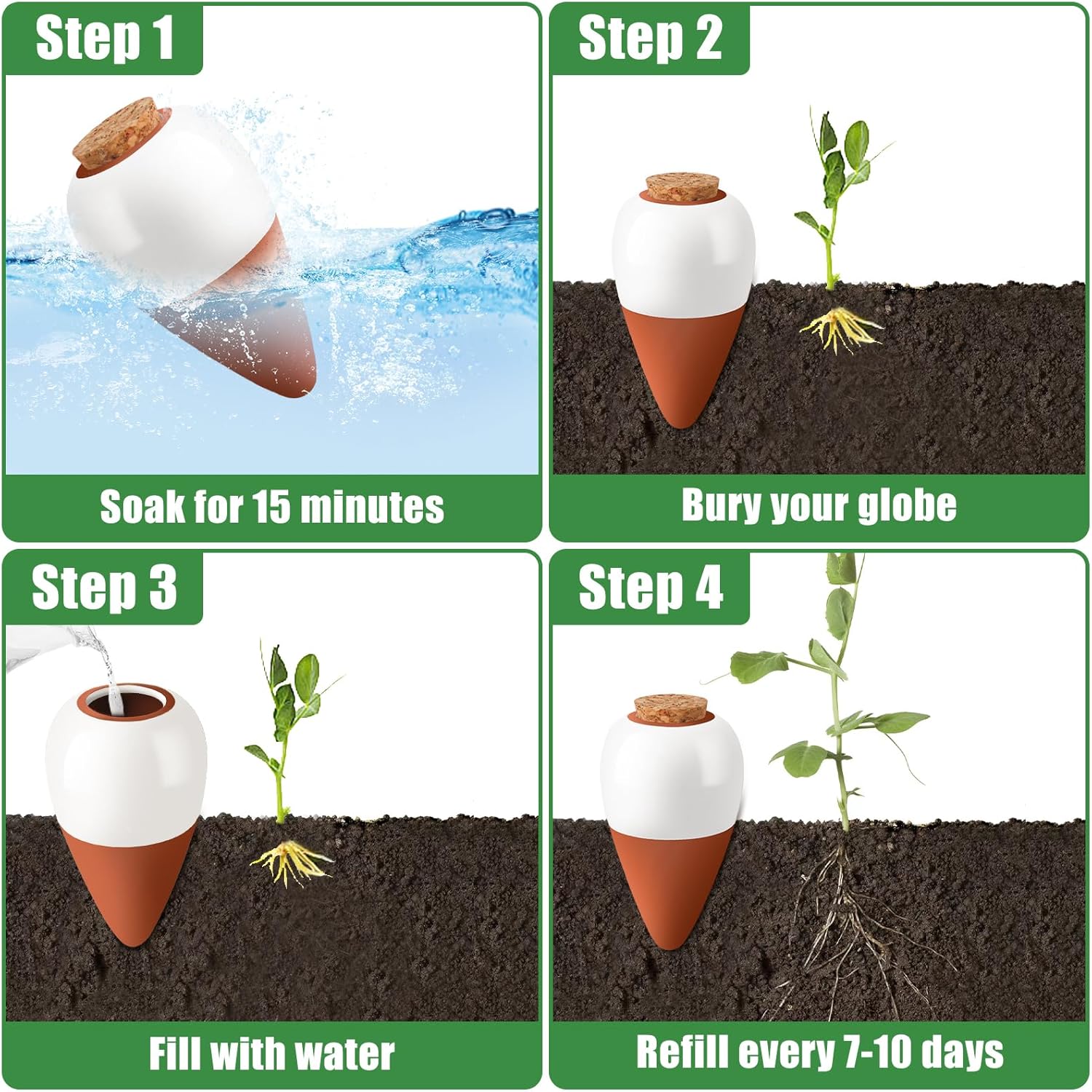 Терракотовые колышки для полив – обзор и цена Root Watering Spike