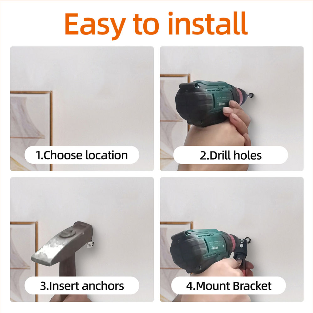 Прочный настенный металлически – обзор и цена Gardening Tools Holder
