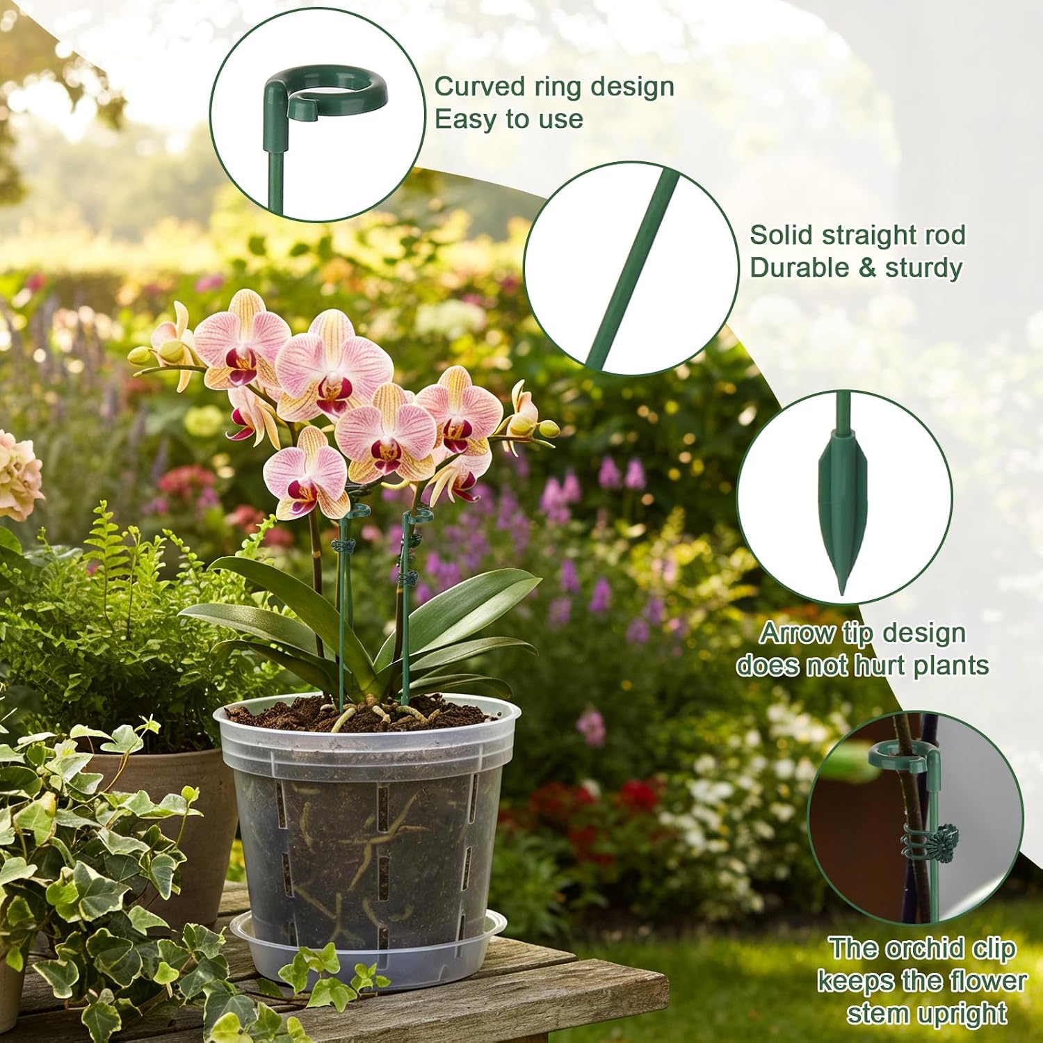 5/10 шт. опор для растений, де – обзор и цена Gardening Tools Holder